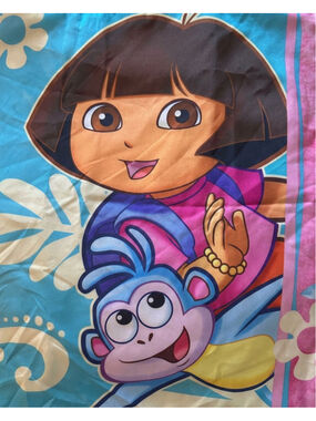 Dora the Explorer Flat Sheet + 2 Pillowcases